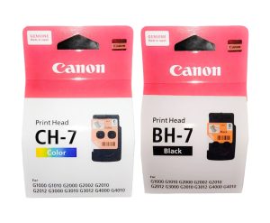 Canon Pixma G1010 Printer Head BH-7 Black and CH-7 Color