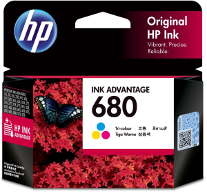 HP DeskJet Ink Advantage All in One 3635 Printer 680 Tri Color Cartridge