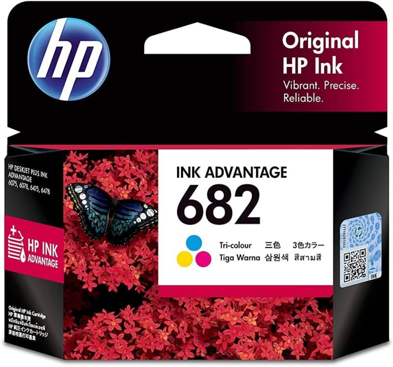 HP DeskJet Plus Ink Advantage All in One 6475 Printer 682 Tri Color Cartridge